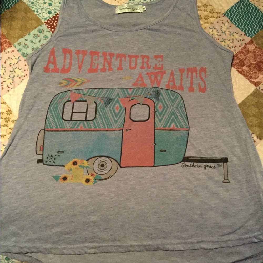 Adventure awaits tank